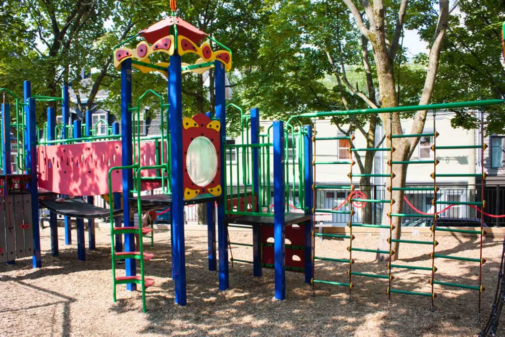 Parc Scott playground in Quebec City