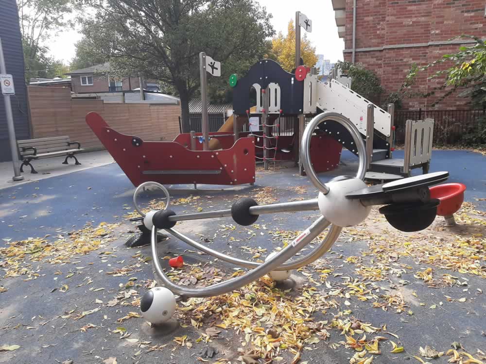 Bright Street Playground in Toronto - Teeter-Totter