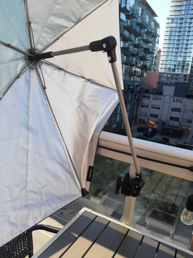 The small balcony umbrella that’s perfect for apartments and condos