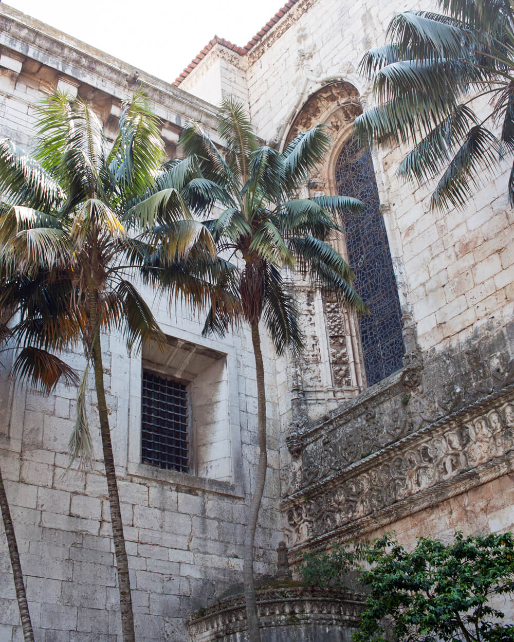 Mosteiro dos Jerónimos (side view) in Lisbon