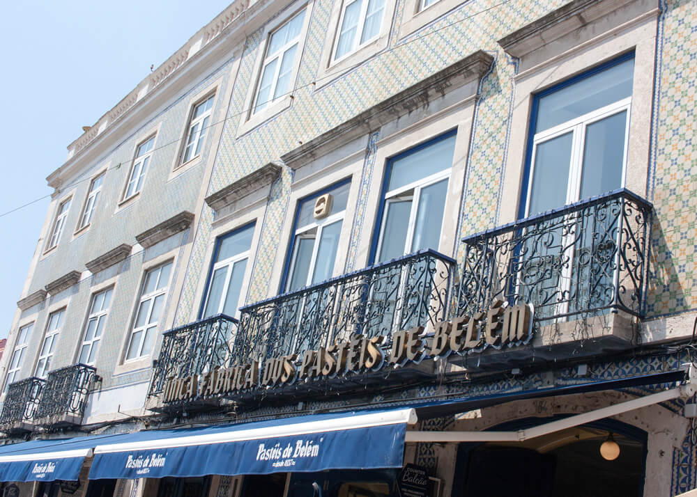 Pastéis de Belém in Lisbon, Portugal