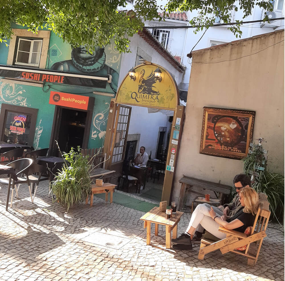 Quimera Brewpub in Lisbon, Portugal