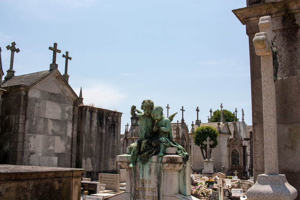 Cemitério de Agramonte in Porto, Portugal