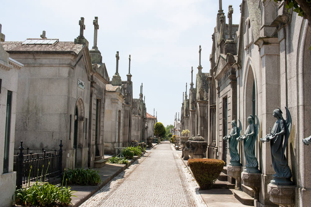 Cemitério de Agramonte in Porto, Portugal