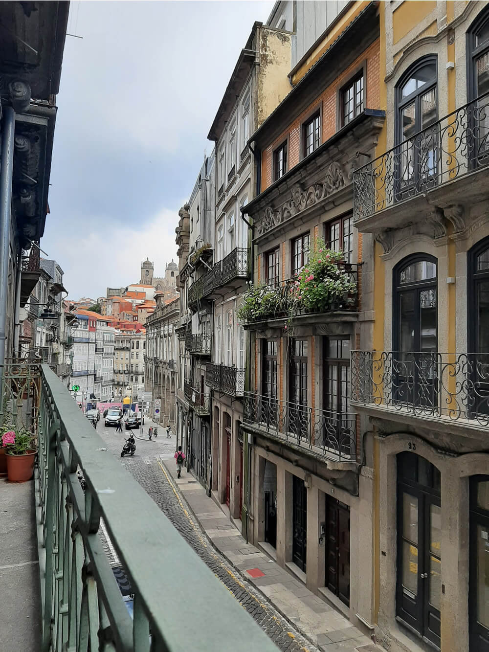 View from B28 Apartments in Porto, Portugal