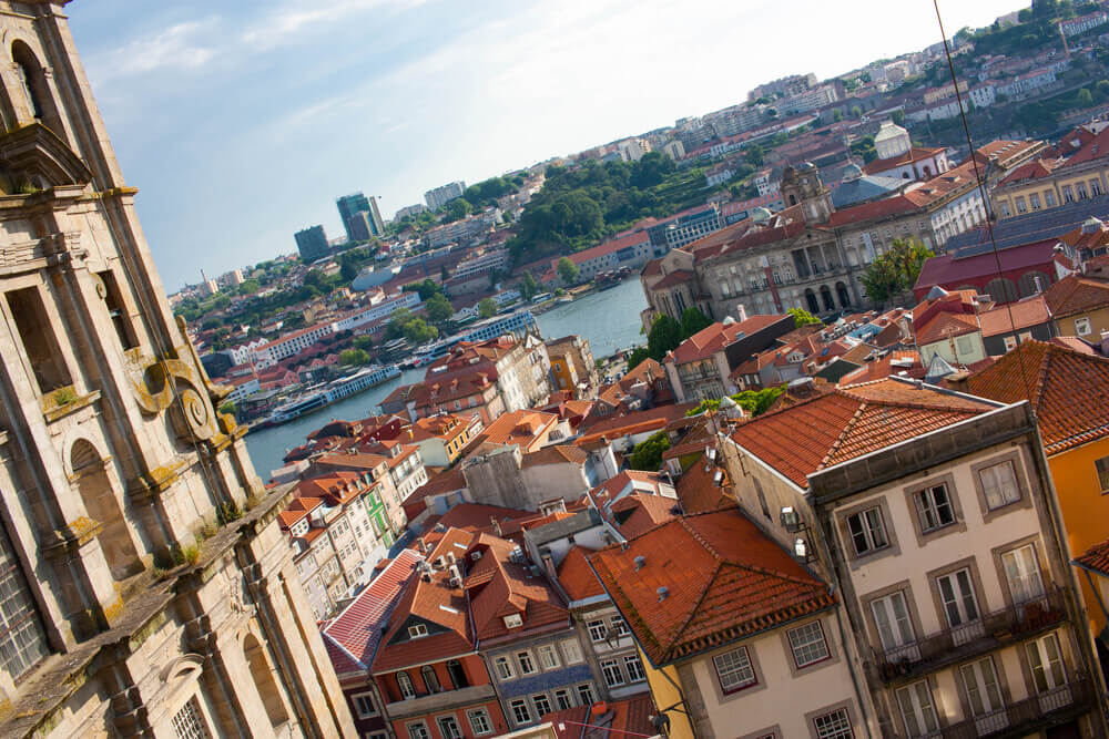 Ribeira in Porto, Portugal.