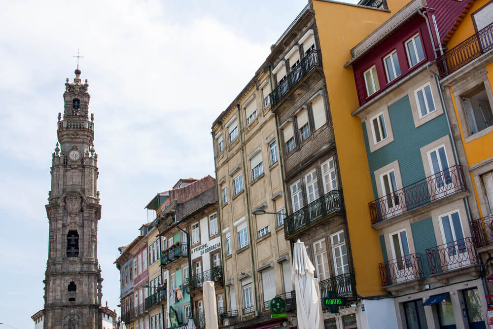 Torre dos Clérigos in Porto, Portugal