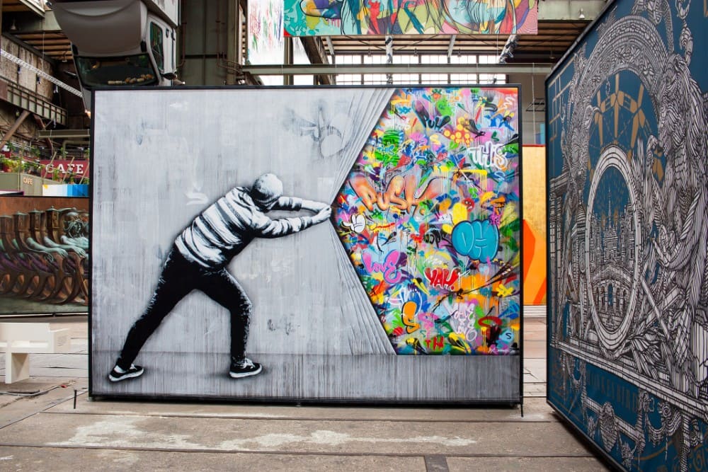 Murals at the STRAAT Museum (NDSM - Amsterdam-Noord).