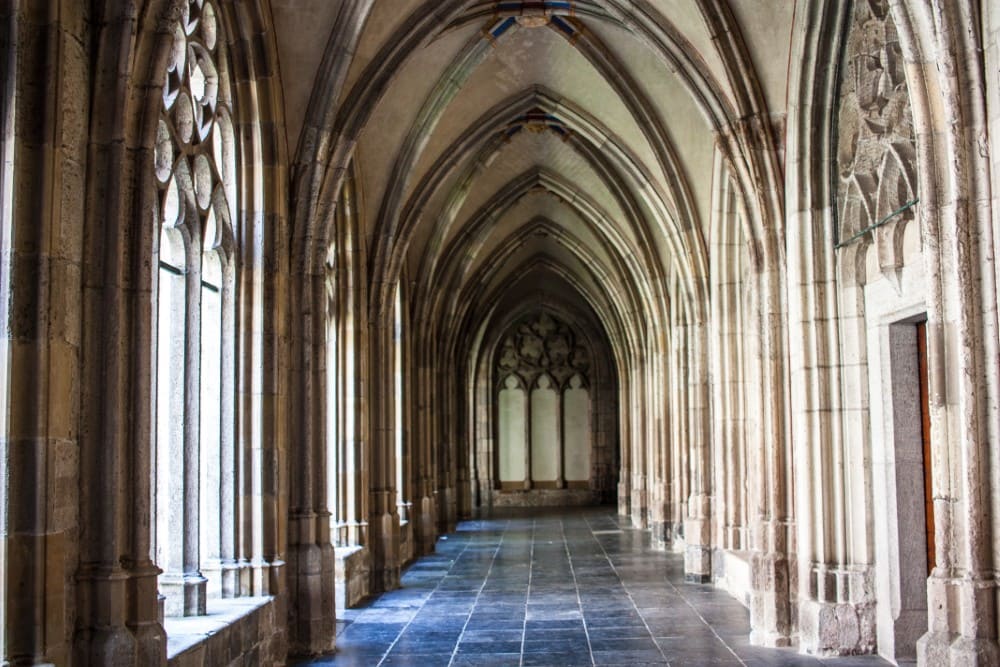 Archway at Pandhof van de Dom in Utrecht.